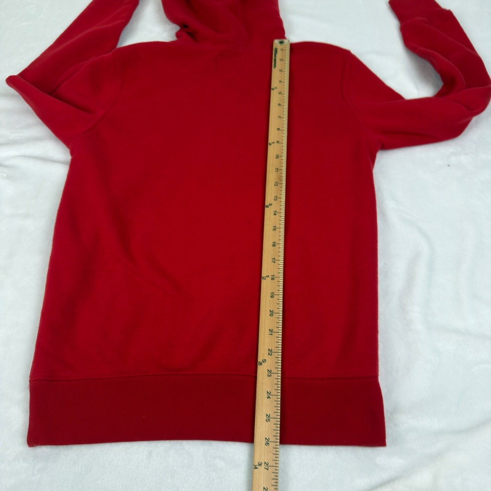 47' Brand Boston Red Sox Mens Medium Red Fleece Pullover Hoodie MLB Baseball - Picture 6 of 10